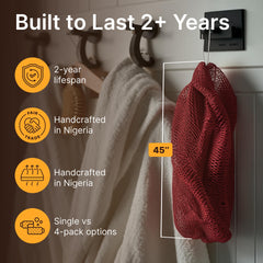 African Exfoliating Net Sponge