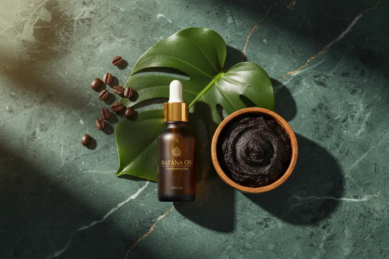 Pure Honduran extract showcasing powerful batana oil benefits for natural hair and skin repair