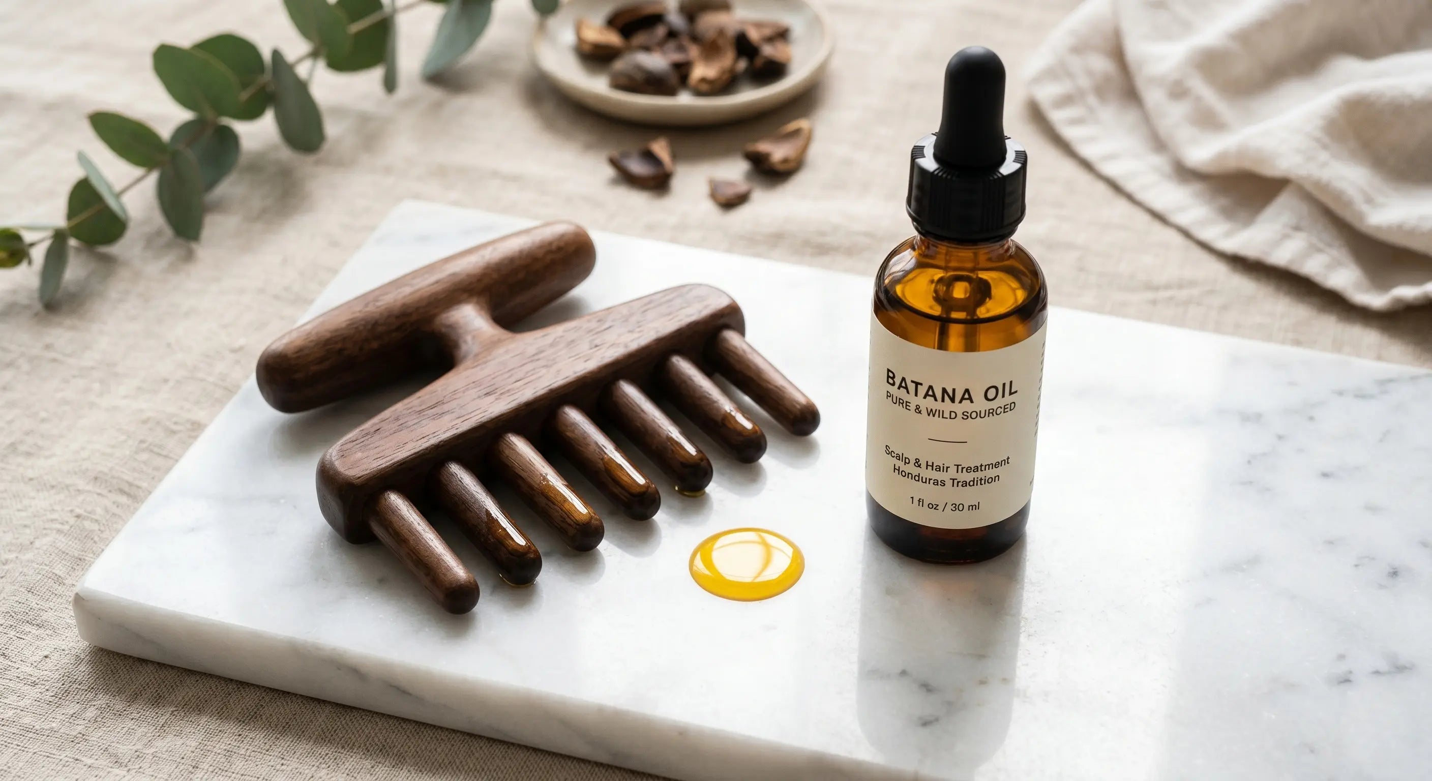 Pure batana oil used as the best batana oil for hair growth to prevent shedding