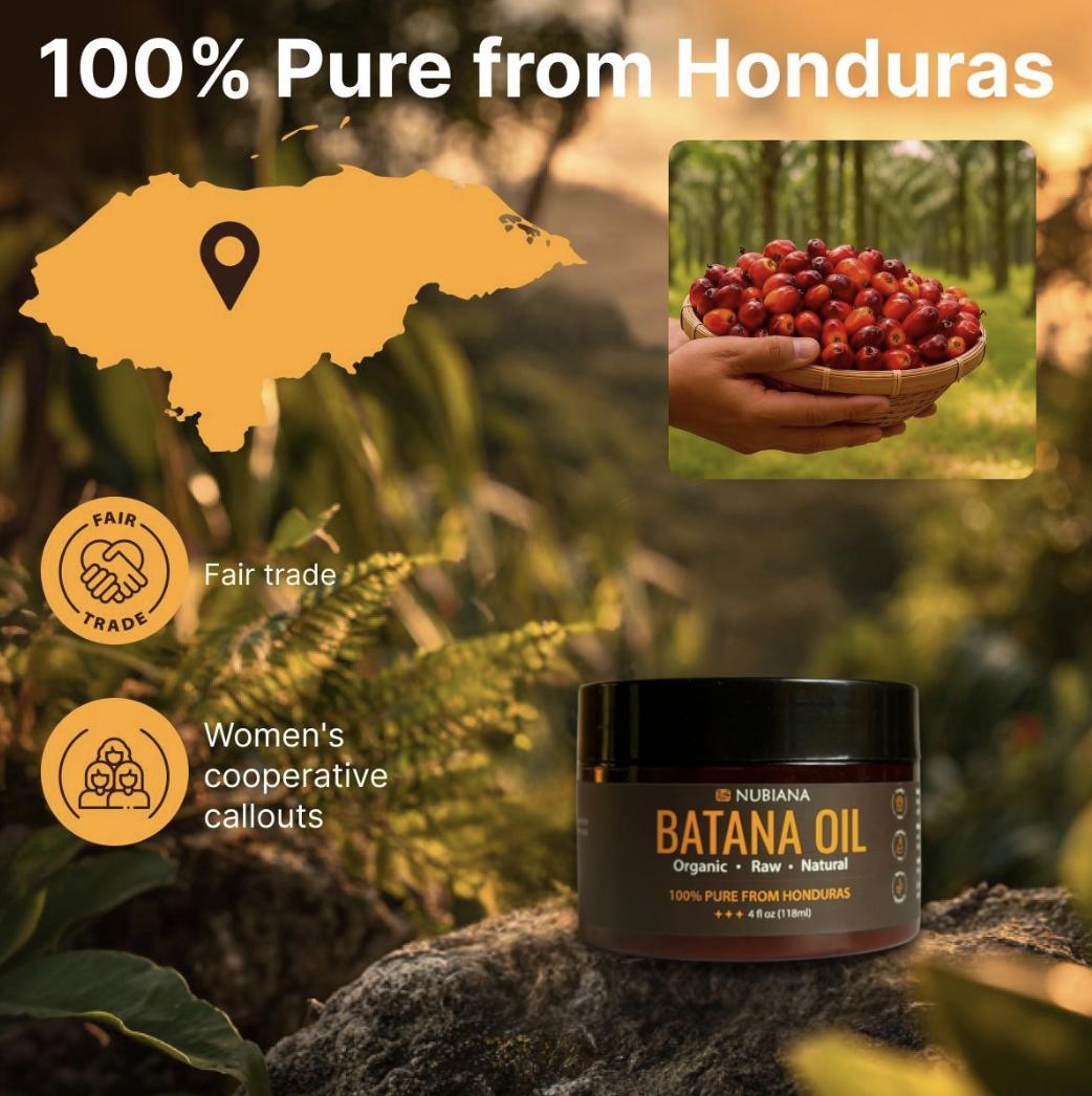 Pure Unrefined Raw Batana Oil