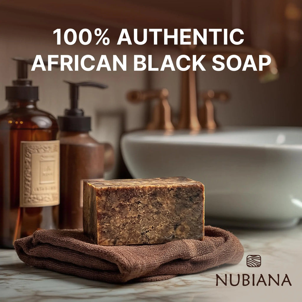 Authentic African Black Soap Nubiana
