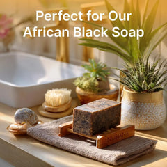 Bamboo Soap Holder Nubiana