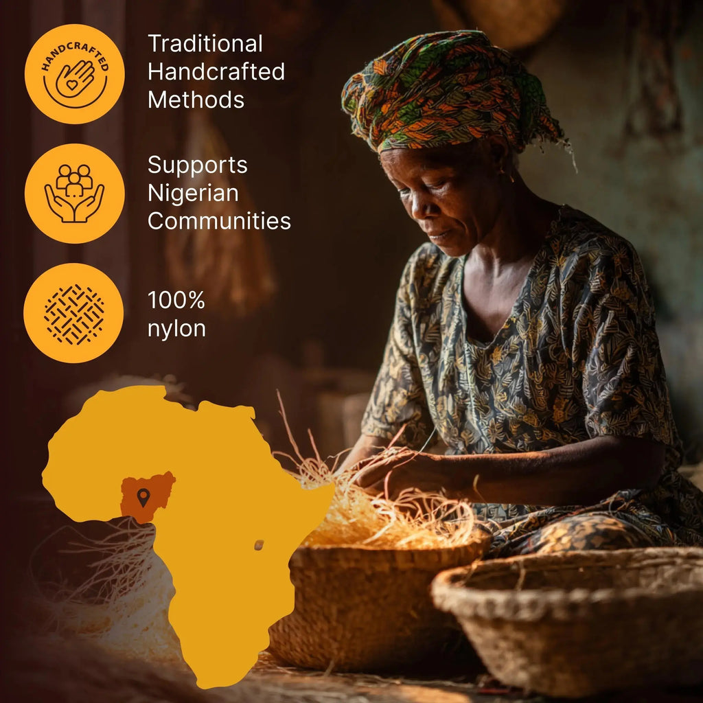 African Exfoliating Net Sponge Nubiana