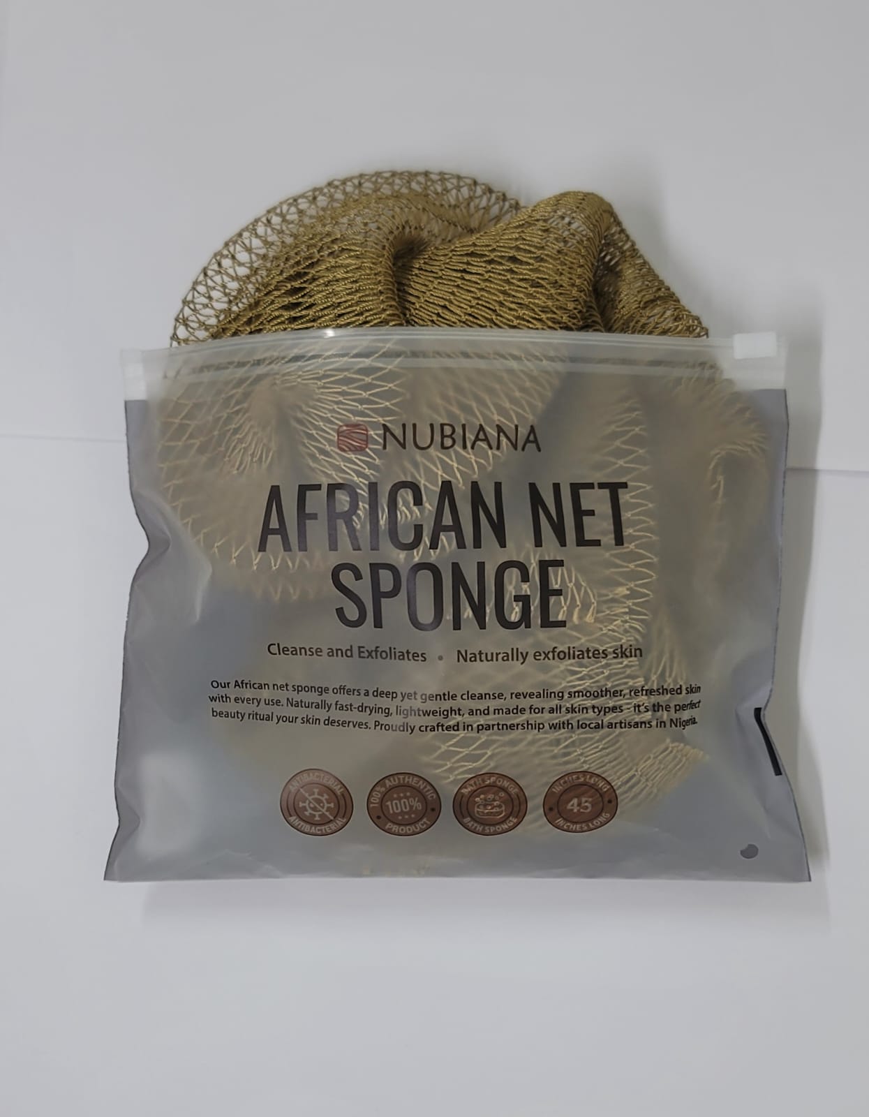 African Exfoliating Net Sponge